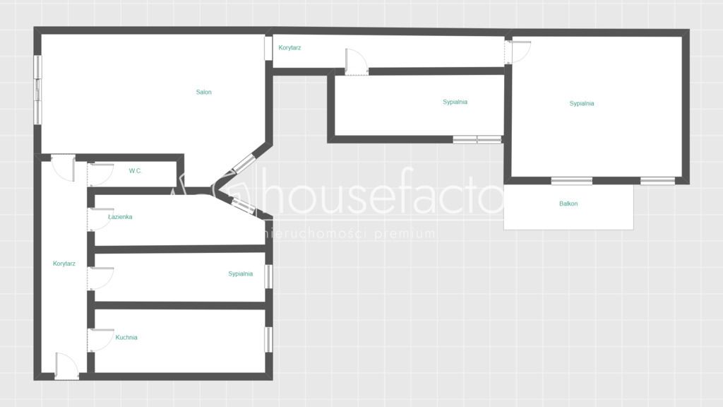 Mieszkanie 4-pokojowe Łódź, ul. Piotrkowska. Zdjęcie 15