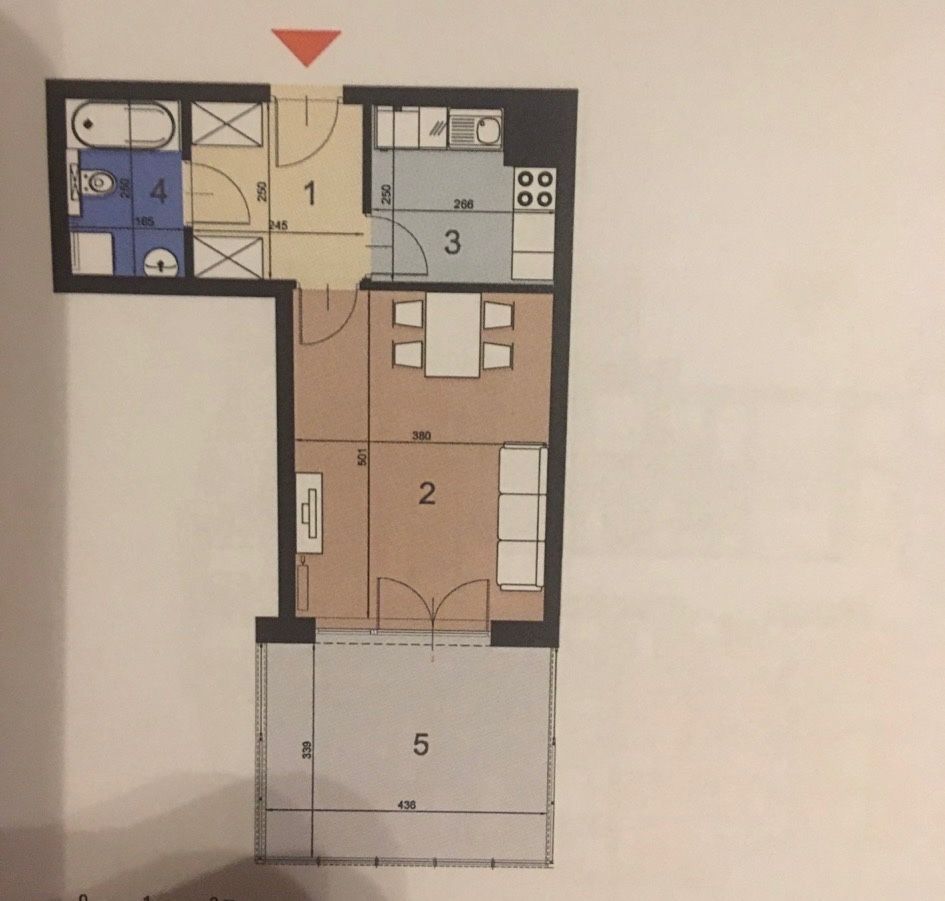 Mieszkanie 1-pokojowe Kraków Grzegórzki, ul. płk. Francesco Nullo. Zdjęcie 8