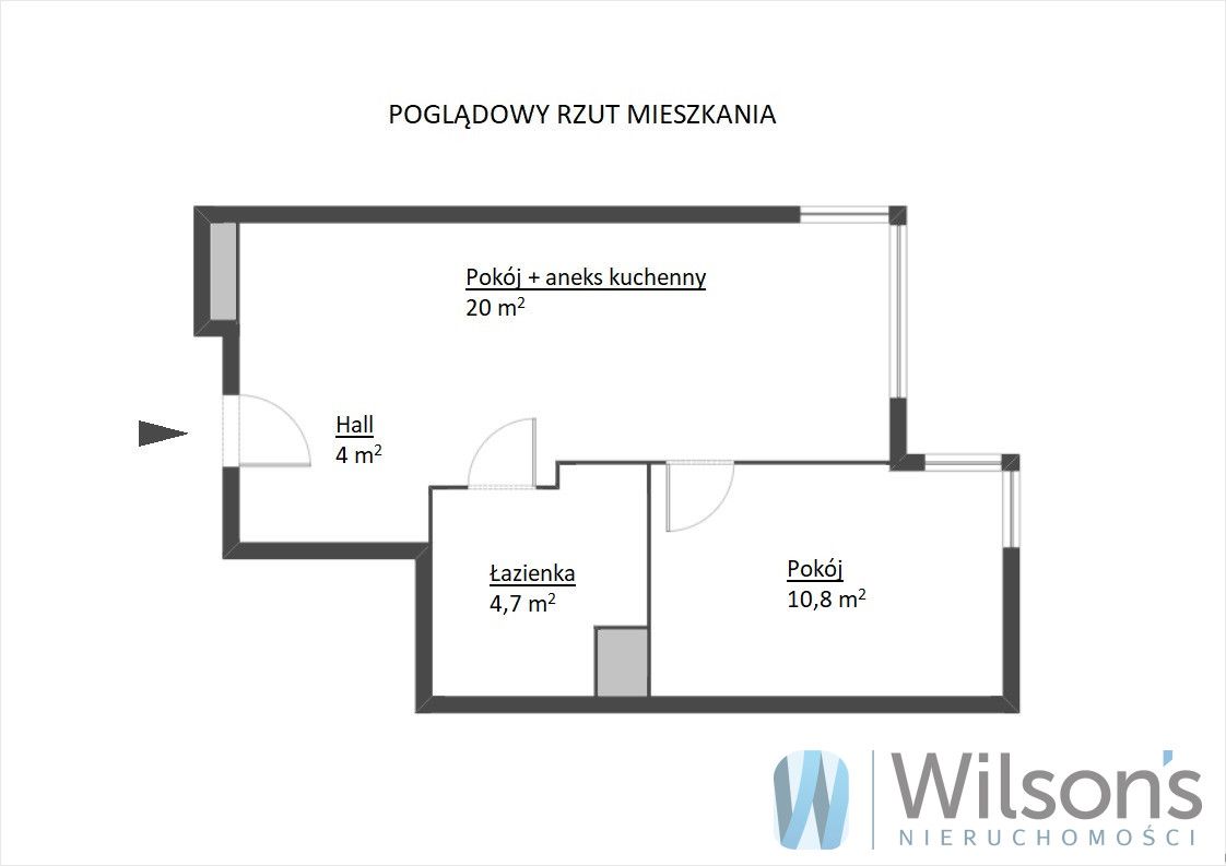 Mieszkanie 2-pokojowe Warszawa Bielany, ul. Wólczyńska. Zdjęcie 12