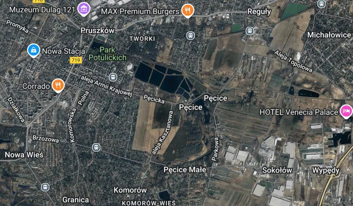 Działka budowlana Pęcice, ul. Stawowa