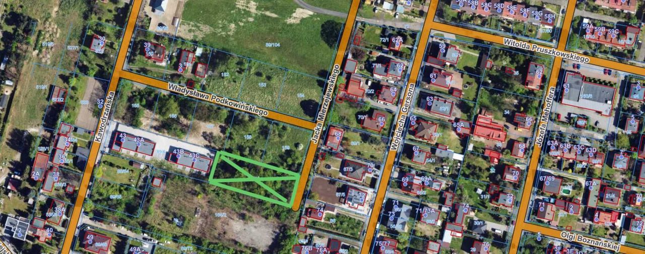 Działka budowlana Częstochowa Stradom