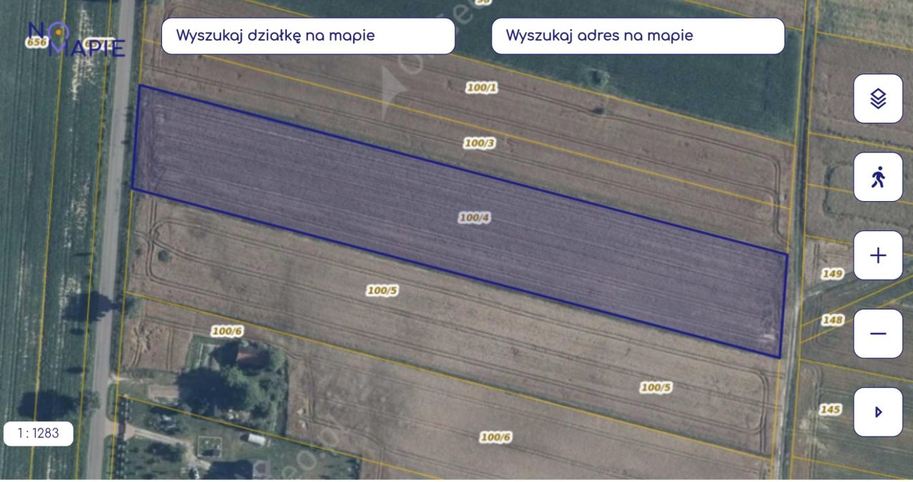 Działka siedliskowa Kębłów. Zdjęcie 3