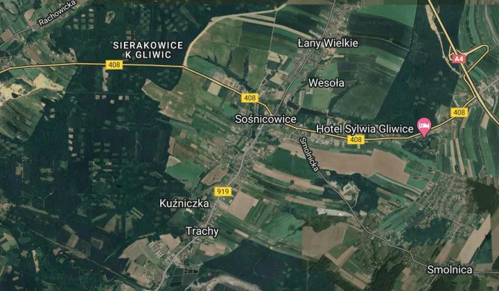 Działka budowlana Trachy, ul. Raciborska