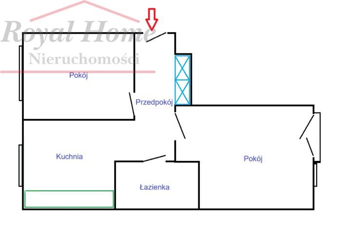 Mieszkanie 2-pokojowe Wrocław Krzyki, ul. Śliczna. Zdjęcie 13