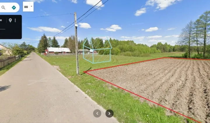 Działka rolno-budowlana Łazy