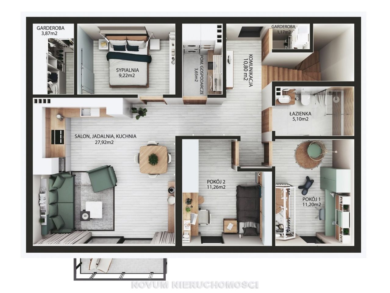 Mieszkanie 3-pokojowe Tarnowskie Góry Opatowice. Zdjęcie 6