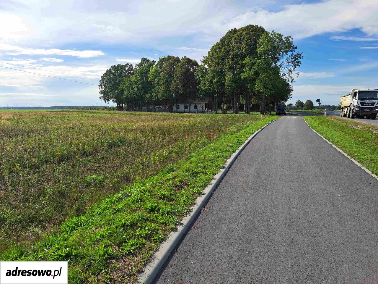 Działka inwestycyjna Świerczów, ul. Opolska. Zdjęcie 4