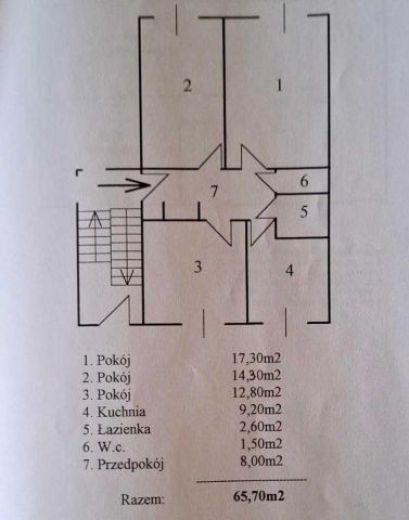 Mieszkanie 3-pokojowe Oleśnica. Zdjęcie 1