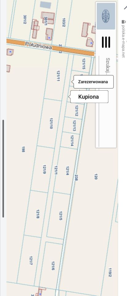 Działka budowlana Łaznowska Wola, ul. Południowa