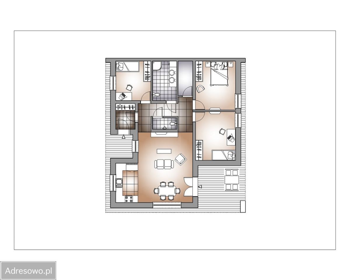 Mieszkanie 4-pokojowe Złotowo, ul. Śliwicka. Zdjęcie 16