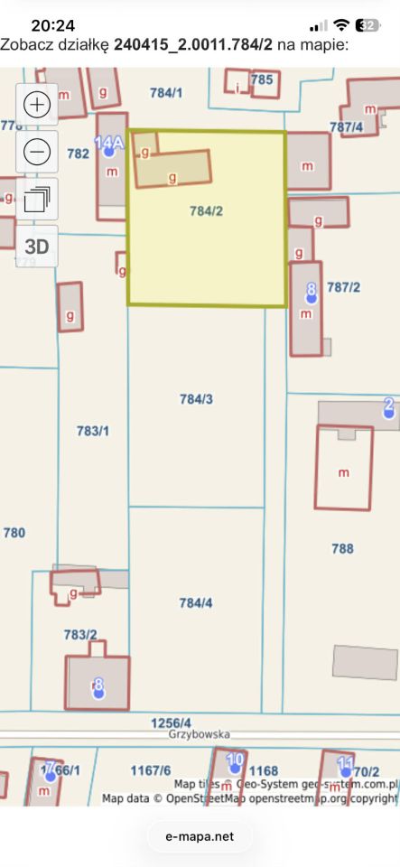 Działka budowlana Rudniki, ul. Grzybowska. Zdjęcie 1