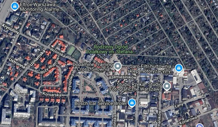 Działka rod Warszawa Targówek, ul. Wolińska