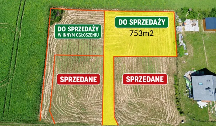 Działka budowlana Włóki
