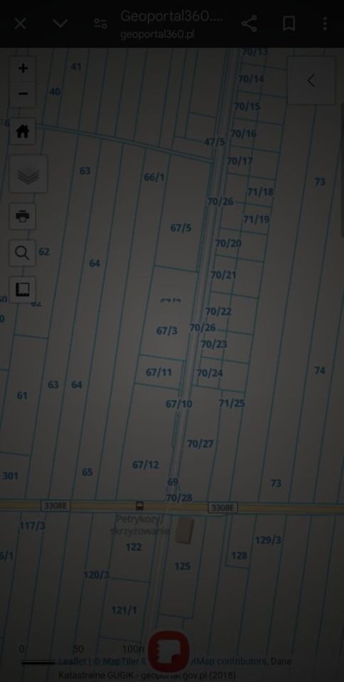 Działka budowlana Petrykozy. Zdjęcie 2