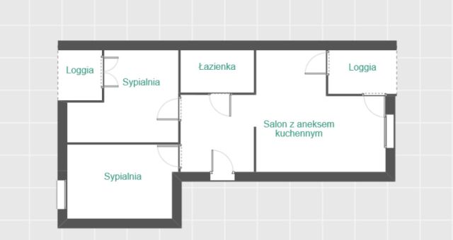 Mieszkanie 3-pokojowe Rzeszów Drabinianka, ul. Eugeniusza Kwiatkowskiego. Zdjęcie 11