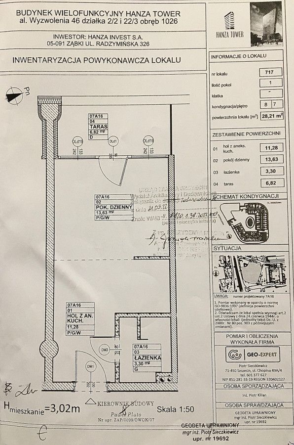 Mieszkanie 1-pokojowe Szczecin Centrum, al. Wyzwolenia. Zdjęcie 2