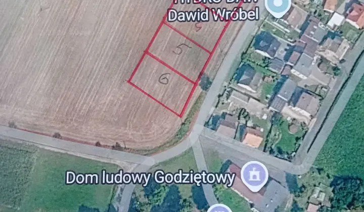 Działka budowlana Godziętowy