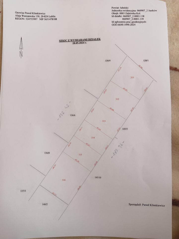 Działka inwestycyjna Dębówka. Zdjęcie 2