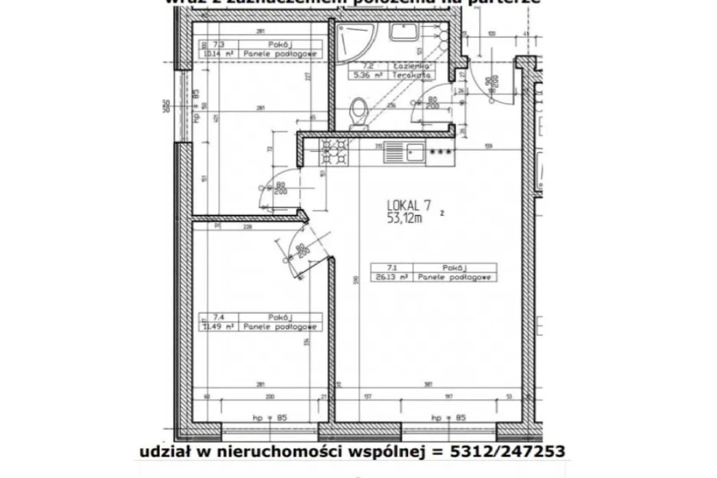 Mieszkanie 3-pokojowe Kaźmierz. Zdjęcie 8