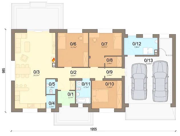 dom wolnostojący, 4 pokoje Łochowo, ul. Kasztanowa. Zdjęcie 4