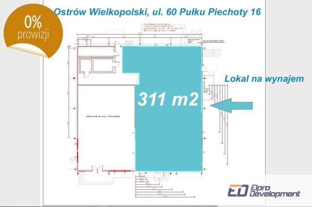 Lokal Ostrów Wielkopolski, ul. 60 Pułku Piechoty. Zdjęcie 3