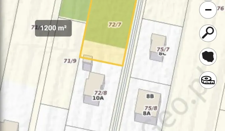 Działka budowlana Chrośla, ul. Optymistów