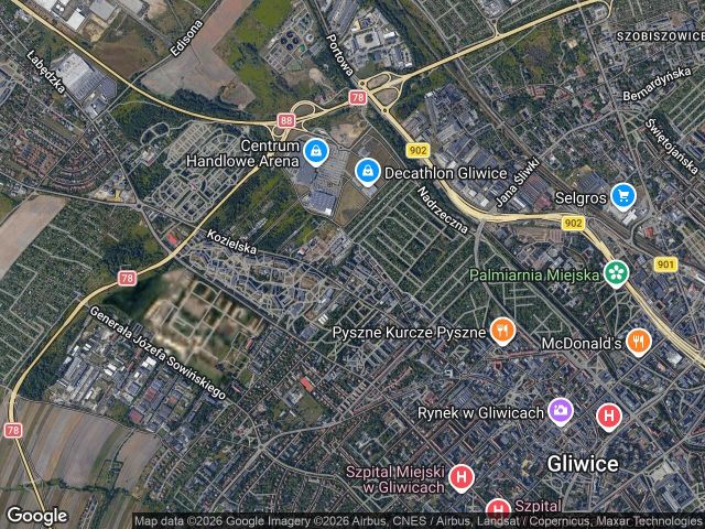 Mieszkanie 2-pokojowe Gliwice, ul. Jurija Gagarina. Zdjęcie 1