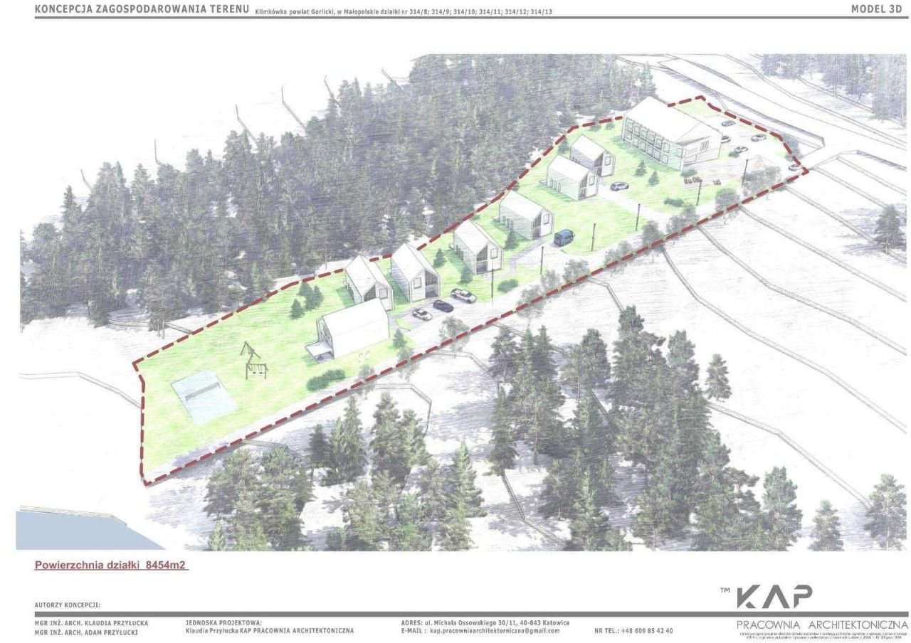 Działka budowlana Klimkówka. Zdjęcie 2