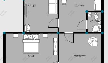 Mieszkanie 2-pokojowe Boguszów-Gorce Boguszów, ul. Dworcowa