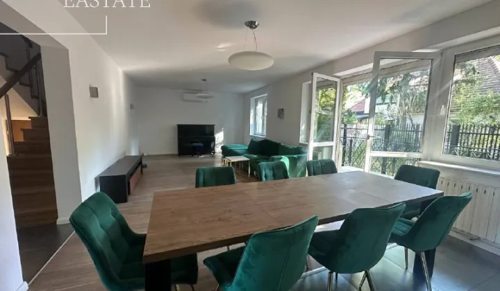 dom szeregowy, 9 pokoi Warszawa Mokotów, ul. Jeziorna