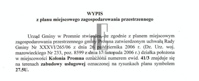 Działka inwestycyjna Białobrzegi. Zdjęcie 4