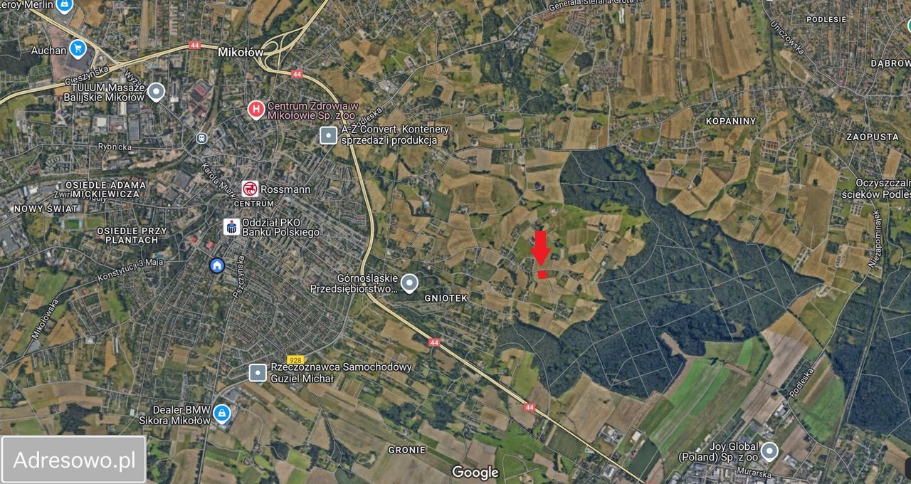 Działka budowlana Mikołów Gniotek, ul. Rolnicza. Zdjęcie 10