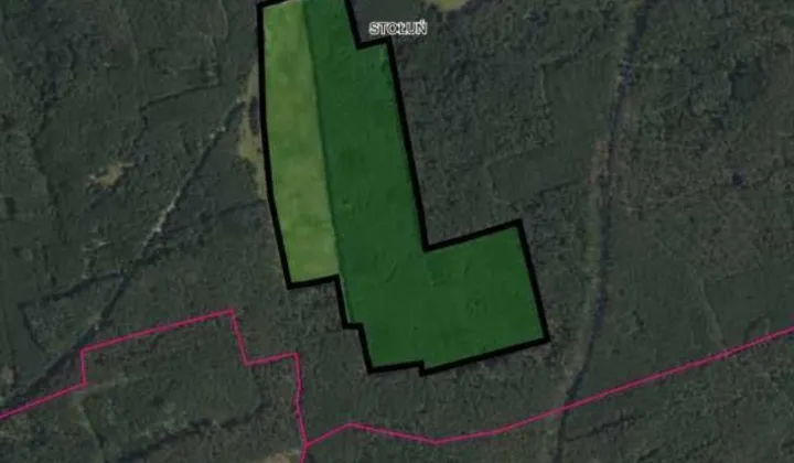 Działka leśna Stołuń, n/n