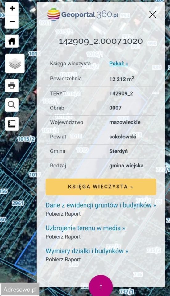 Działka rolno-budowlana Kiełpiniec. Zdjęcie 3