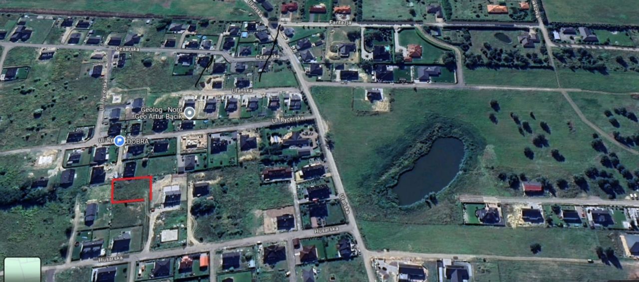 Działka budowlana Dobra, ul. Husarska. Zdjęcie 3