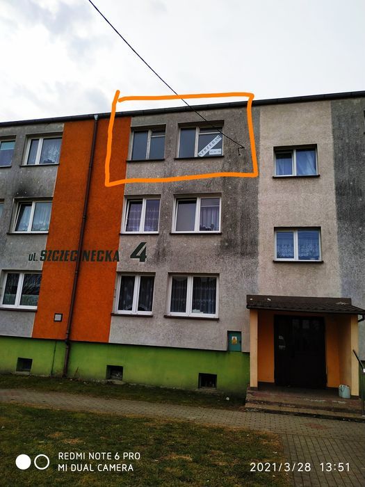 Mieszkanie 3-pokojowe Tychowo, ul. Szczecinecka