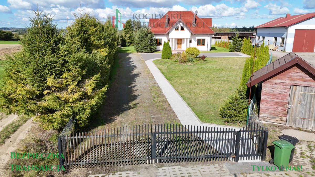 dom wolnostojący, 5 pokoi Nakla, ul. Słoneczna. Zdjęcie 2