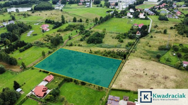 Działka inwestycyjna Krosno Turaszówka, ul. Sportowa. Zdjęcie 1