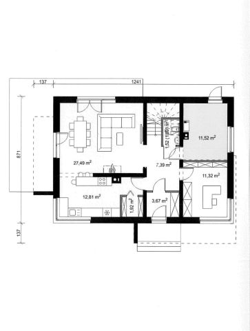 dom wolnostojący, 5 pokoi Głogoczów. Zdjęcie 2