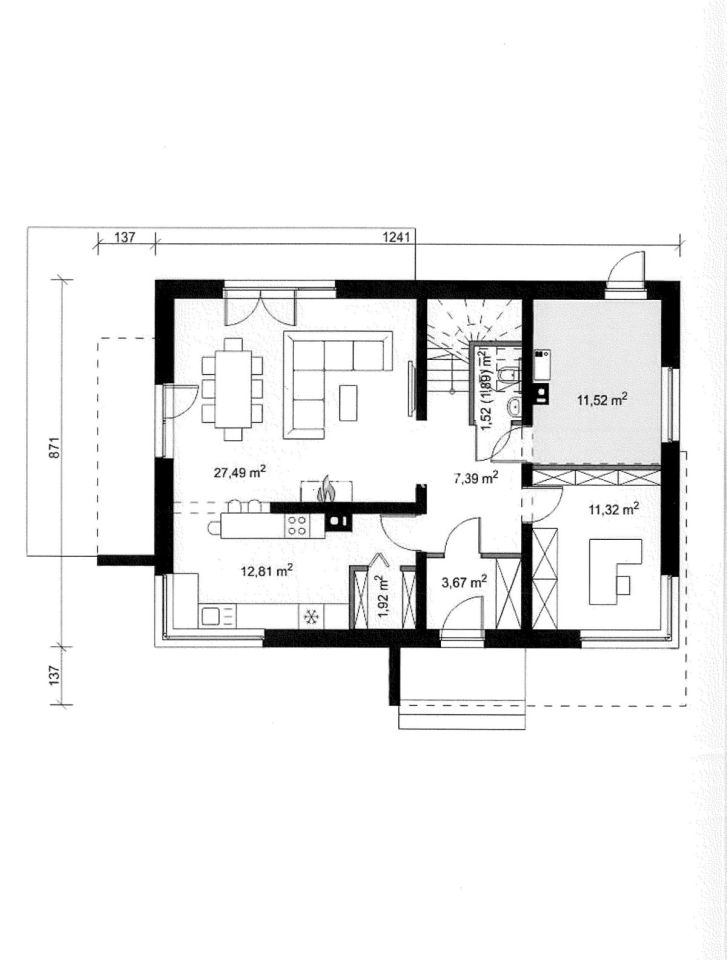 dom wolnostojący, 5 pokoi Głogoczów. Zdjęcie 2