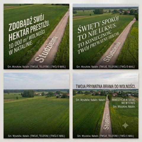 Działka rolna Natalin, ul. Studzienna. Zdjęcie 9