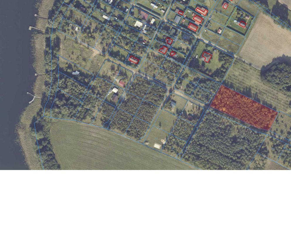 Działka rekreacyjna Mąkolno