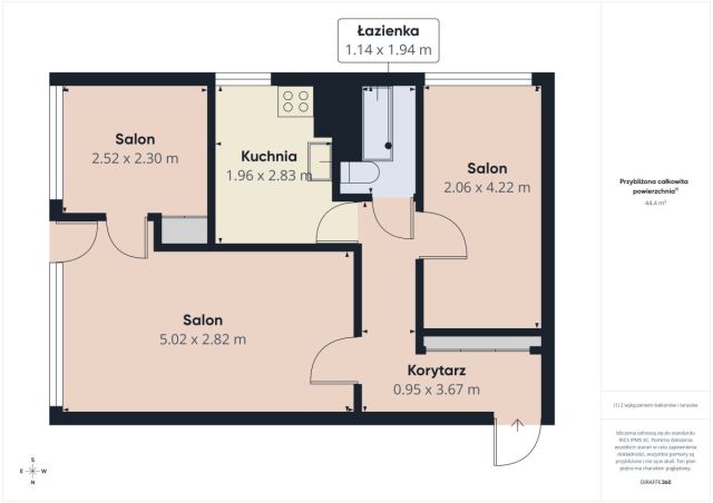 Mieszkanie 3-pokojowe Sopot, ul. Józefa Kraszewskiego. Zdjęcie 13