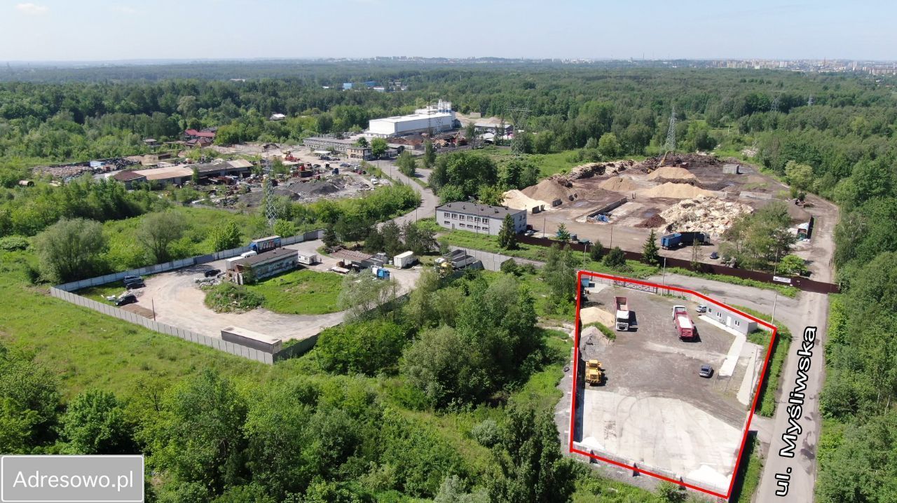 Działka inwestycyjna Dąbrowa Górnicza, ul. Myśliwska