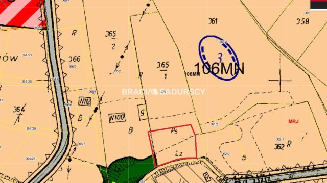 Działka budowlana Grajów. Zdjęcie 4