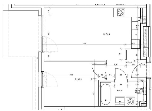 Mieszkanie 2-pokojowe Gdańsk Brzeźno, ul. Gdańska. Zdjęcie 13