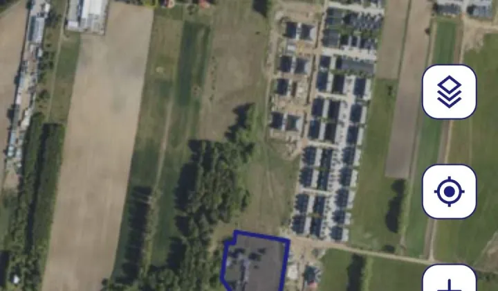 Działka inwestycyjna Łyski