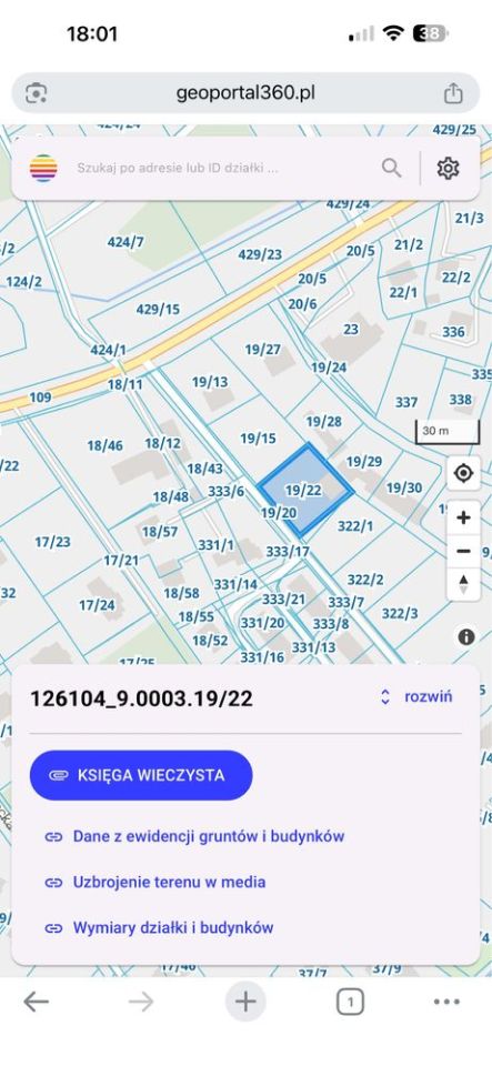 Działka budowlana Kraków Kostrze, ul. Tyniecka. Zdjęcie 4