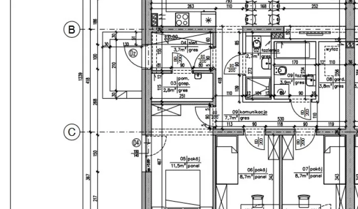 bliźniak, 5 pokoi Osowiec, ul. Grabowa