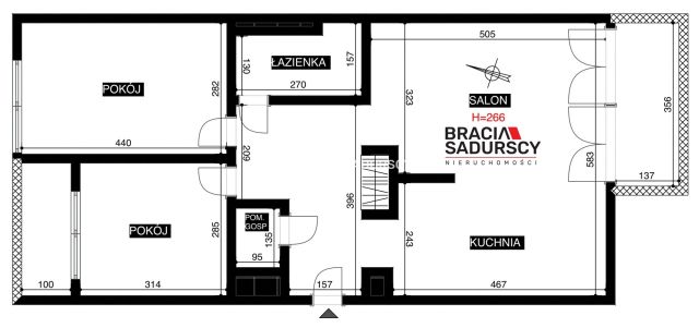 Mieszkanie 3-pokojowe Kraków Dębniki, ul. Czerwone Maki. Zdjęcie 24